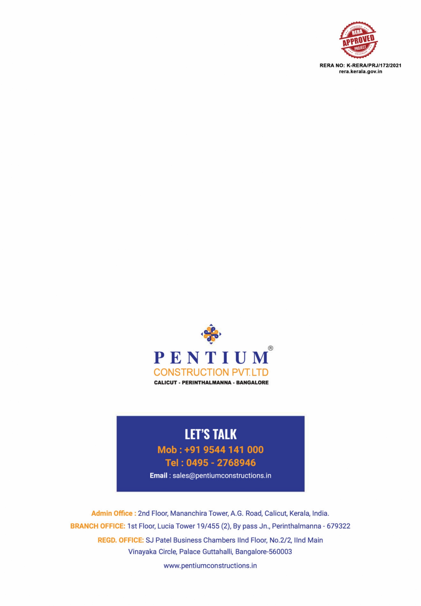 PENTIUM SPRING GREEN VILLAS, PERINTHALMANNA