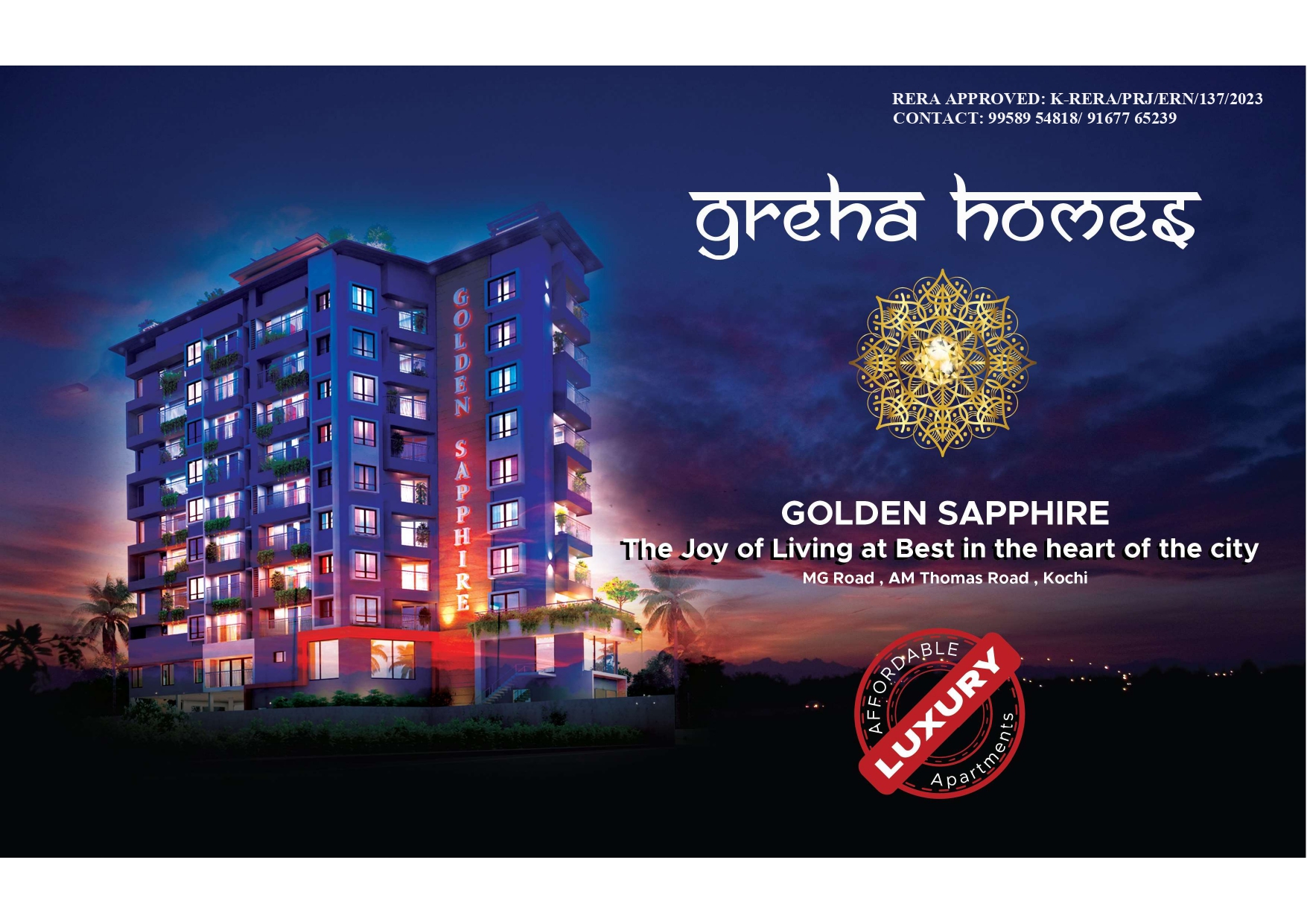 GREHA GOLDEN SAPPHIRE